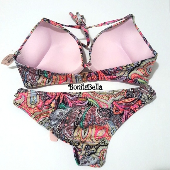 Victoria's secret 32C XSMALL BOMBSHELL BIKINI  NEW - Picture 2 of 4